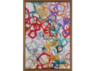 Entangled Circle 33.5W x 48.5H
