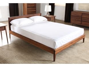 Vintage Queen Bed in American Black Walnut