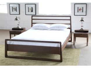 Vernal Queen Bed in American Walnut