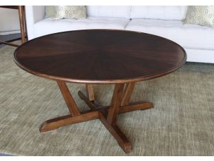 Mid-Century Modern Round Coffee Table
