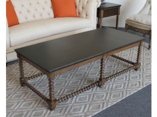Spindle Oak Coffee Table