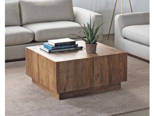 Butcher-Block Coffee Table