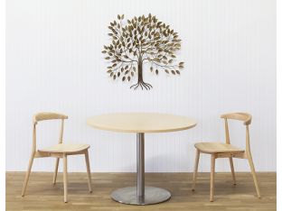 Tree Of Life Brass Wall Sculpture - Cleared Decor