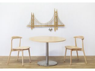 Brass Bridge Wall Sculpture - Cleared Decor
