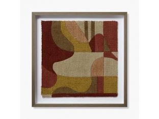 Abstract Textile 2 30W X 30H - Cleared Decor