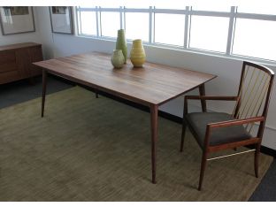 Vintage Danish Modern Rectangular Dining Table