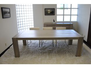 Messina Dining Table in Graywash Finish