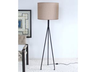 Metal Tripod Floor Lamp