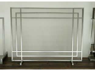 Pewter Fireplace Screen