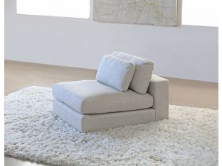 Kensington Armless Lounge Chair in Essence Natural