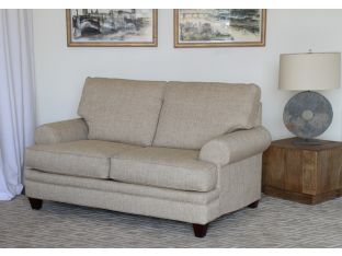 Natural Tweed Loveseat