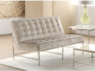 Mitchell Gold Major Love Seat in Palma Sugar