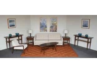 Mid-Century Modern Danish Surfboard Coffee Table