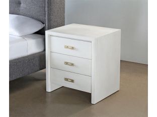Mitchell Gold Malibu 3 Drawer Bedside Table