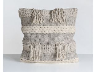 Braided Fringe Pillow