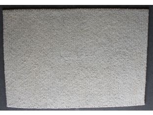 7' x 10' Wool Chain Braid Heather Rug