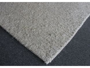 7' x 10' Wool Chain Braid Heather Rug