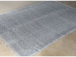 9' x 12' Flatweave Faded Print Rug