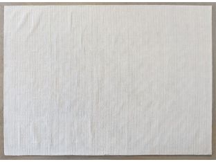 8' X 11'  Beige Loop And Cut Pile Rug
