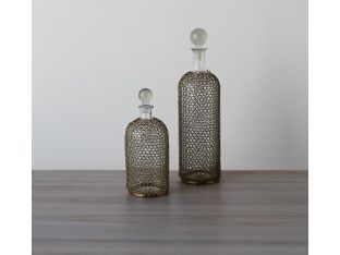 Drexel Decanters, Set of 2