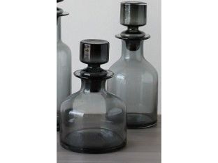 Set of 2 O'Connor Decanters in Smoke