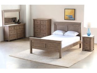 Settler Bedside Table in Sundried Ash