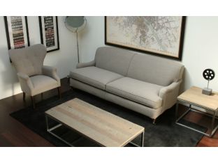 Mitchell Gold Suzanne Chair in Brighton Flint