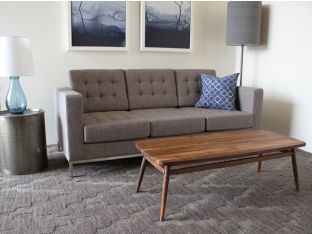Drake Sofa with Stainless Steel Legs
