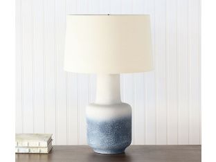 Indigo Ombre Ceramic Table Lamp