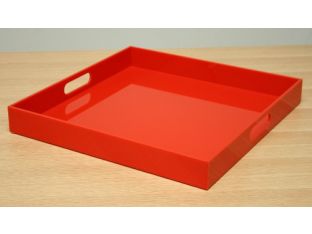 Orange Acrylic Tray