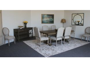 Natural Linen Arm Chair